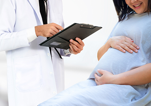 pregnant Lady and first doctor's appointment